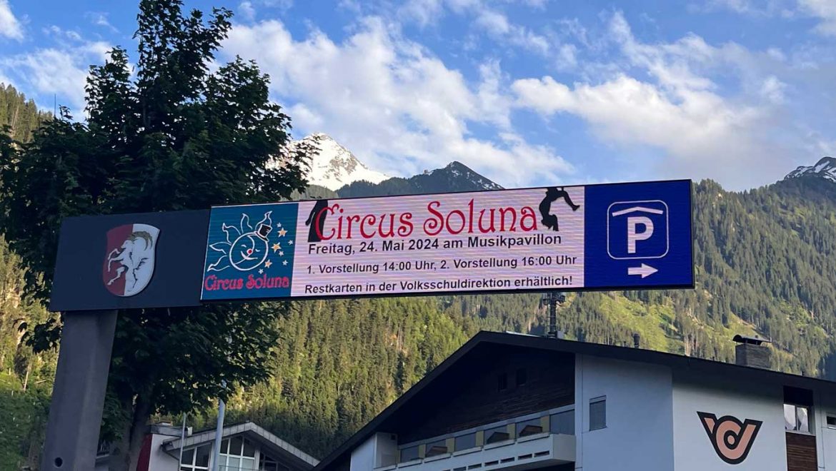 Circus Soluna in der Volksschule Mayrhofen
